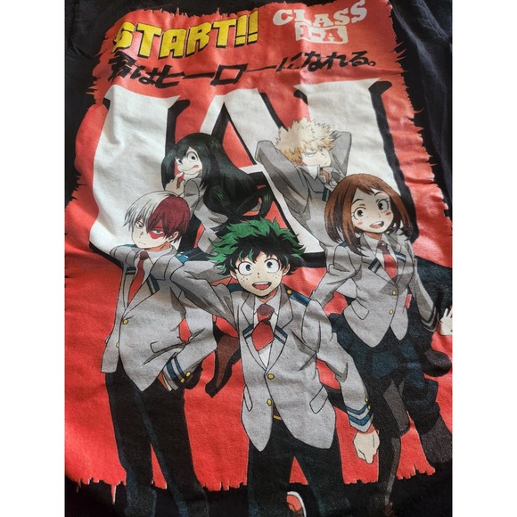 My Hero Academia Unisex Small Graphic Tee Shirt - Picture 2 of 5